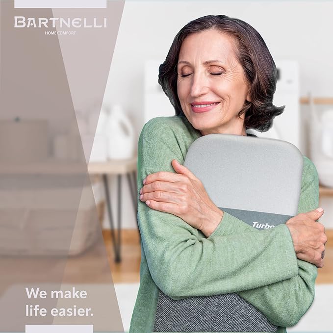 Bartnelli Smart Hanger Tabletop Ironing Board | Designed and Made in Europe with New Patent EZ Glide Technolgy, & Park Zone, European Quality and Innovation (Size-34x12)