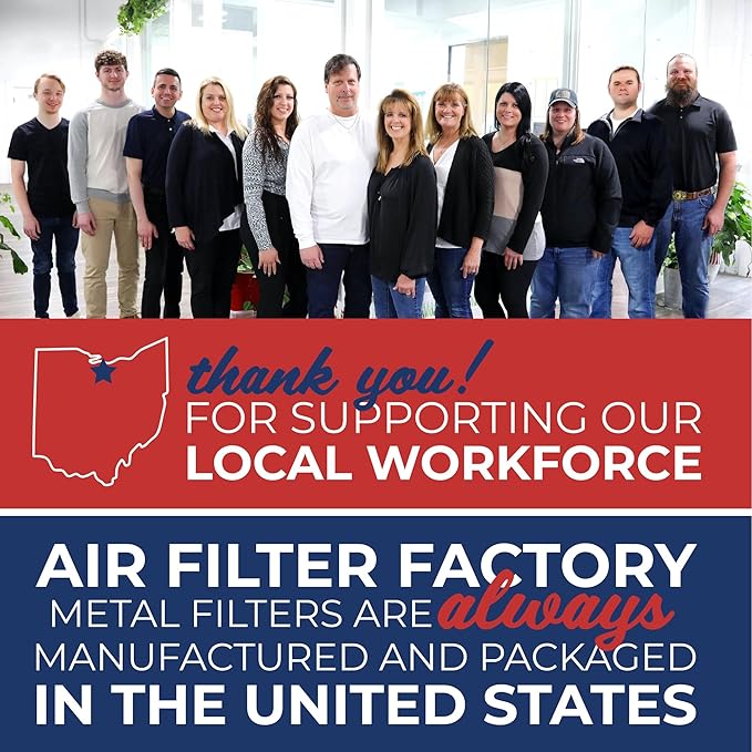Air Filter Factory A-Coil Filter 921784, C8DAM01830U-B, 921788 Replacement For Nordyne HVAC Aluminum Mesh Filter Screen 15" X 16.92" X 3/32" 2-Pack