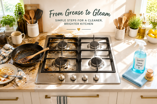 Grease, Crumbs & Clutter: A Smarter Routine for Your Hardest-Working Kitchen Areas