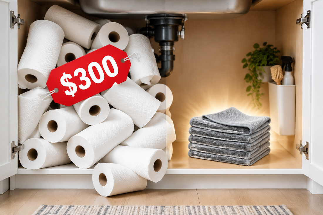 The $300 Mistake Under Your Sink: Why You Need to Ditch Paper Towels Today