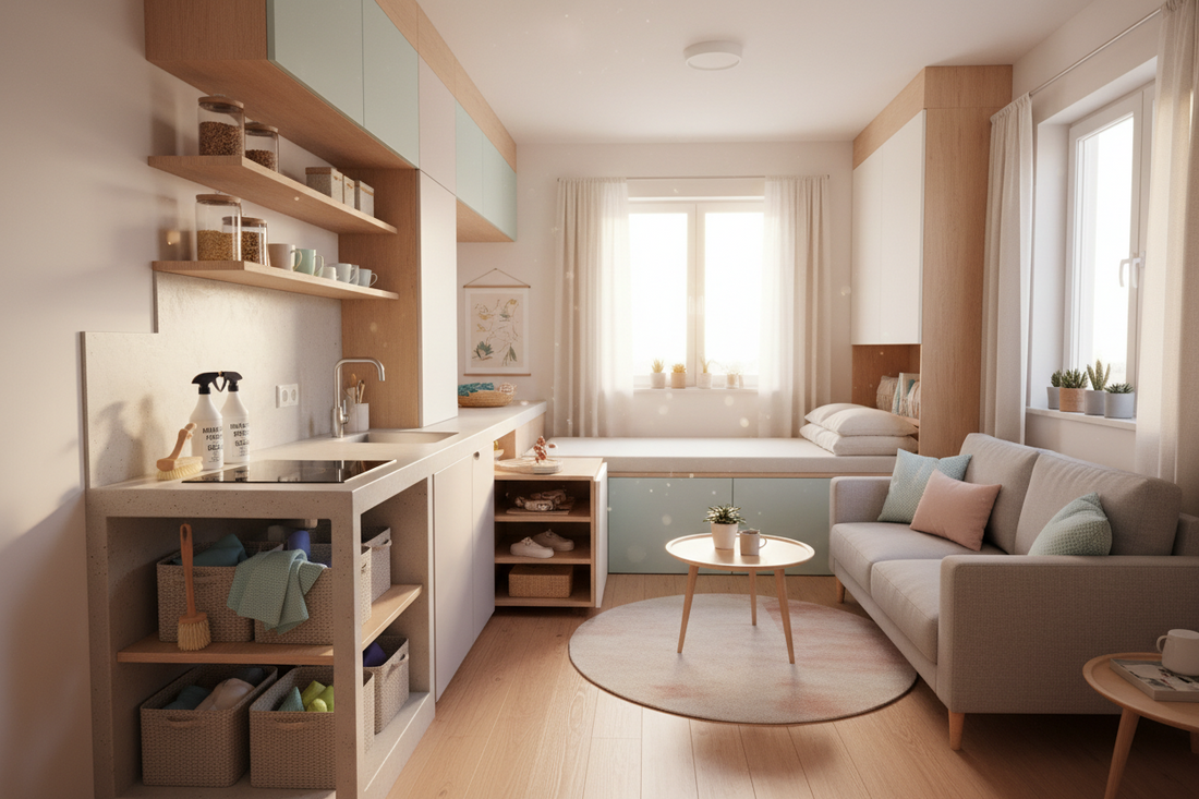 Tiny Apartment, Big Difference: Smart Cleaning Ideas for Small-Space Living