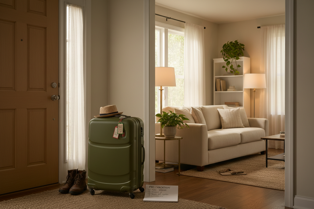 Vacation Starts Before You Leave: A Simple Pre-Trip Home Reset