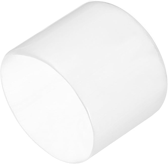 uxcell 20pcs Rubber End Caps 35mm ID Vinyl PVC Round Tube Bolt Cap Cover Screw Thread Protectors Clear