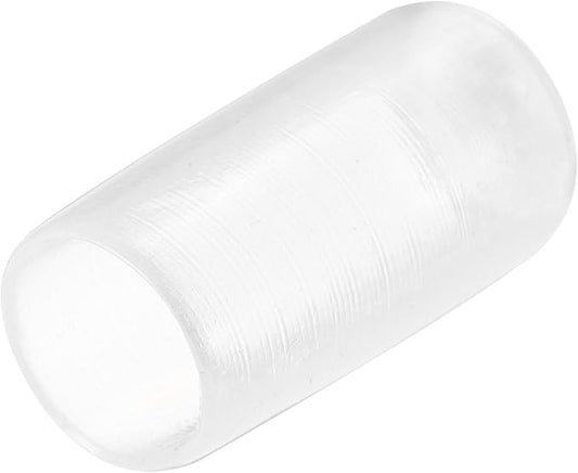 uxcell 20pcs Rubber End Caps 9.5mm(3/8") ID Vinyl PVC Round Tube Bolt Cap Cover Screw Thread Protectors Clear