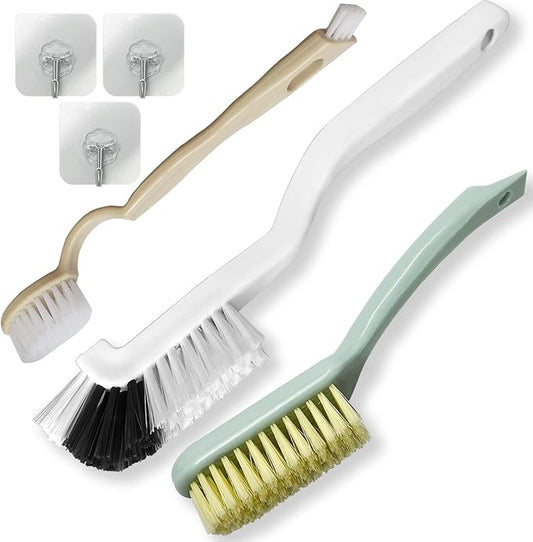 Cleaning Brush Shoe Kitchen Bottle Brush Sink Bathroom Household Dish Pot Pan Edge Corners Tile Lines Brush with Stiff Bristles