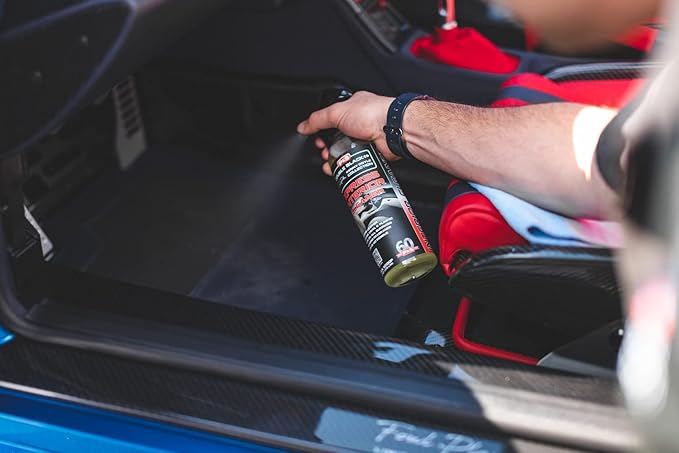 P & S PROFESSIONAL DETAIL PRODUCTS - Xpress Interior Cleaner, All-In-One Solution Safely Removes Traffic Marks, Dirt, Grease, Oil; Works on Leather, Vinyl, Plastic; Fresh Scent - 5 Gallon