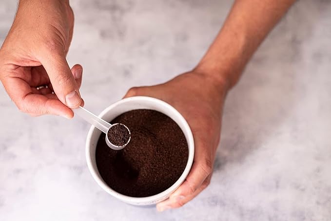50 Measuring Spoons Set with Short Handle - 1 Teaspoon (5 ML) Clear Plastic Scoops for Creatine, Coffee, Grains, Spices, Powders, and Other Dry Goods, BPA Free, Kitchen Tools Measure, Fits in Jars