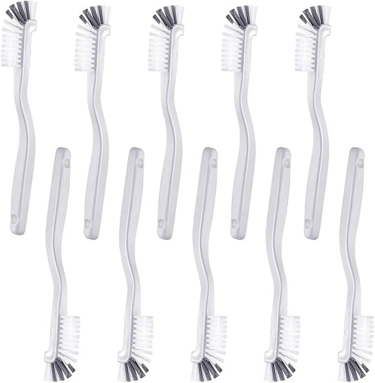 ELANE 10 Pcs Dish Scrub Brush Small Scrub Brushes for Cleaning,Kitchen Scrub Brush for Dishes,Corner Scrub Brush