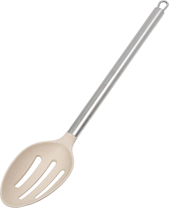 Beille 4pc Cream Wheat Straw Cooking Spoons Kitchen Utensils Set Household Essentials