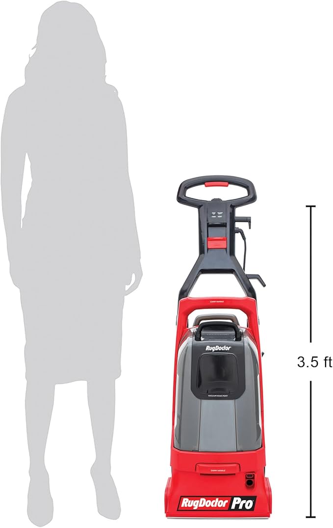 Rug Doctor Pro Deep Commercial Carpet Cleaning Machine, Oxy Bundle, Includes 48 oz. Oxy Cleaning Solution and 22 oz. Professional Oxy Spot & Pre-Treat Cleaner