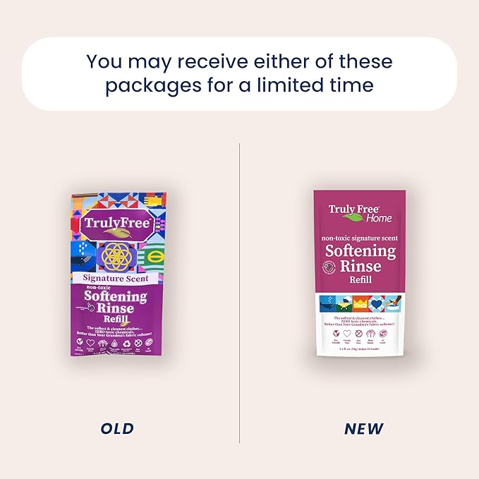 TRULY FREE - Laundry Detergent for Sensitive Skin + Signature Scent Fabric Softener