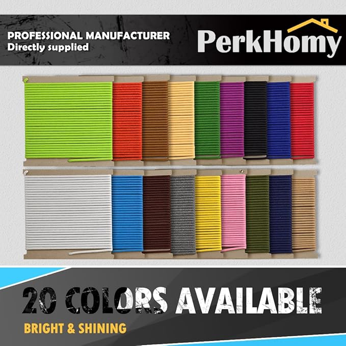 PerkHomy 500lb Cotton Rope 3/16" (5mm) 50 ft Multi Purpose Utility Diamond Braided Cord, Natural Cotton for Clothes Line Camping Crafting Flag Pole, Light Green