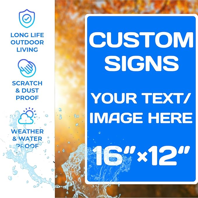 custom parking sign,Aluminum Weatherproof Metal Sign Multiple Sizes Custom Personalized Text And picture Here,hazard sign,garden sign,custom door sign,Customised business signs