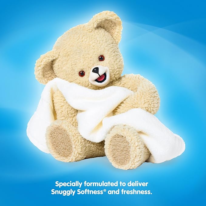 Snuggle Liquid Fabric Softener, SuperFresh Spring Burst, Eliminates Tough Odors, 2X Concentrated, 150 Loads (size may vary)