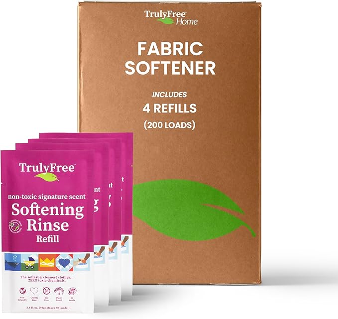 TRULY FREE - Laundry Detergent for Sensitive Skin + Signature Scent Fabric Softener