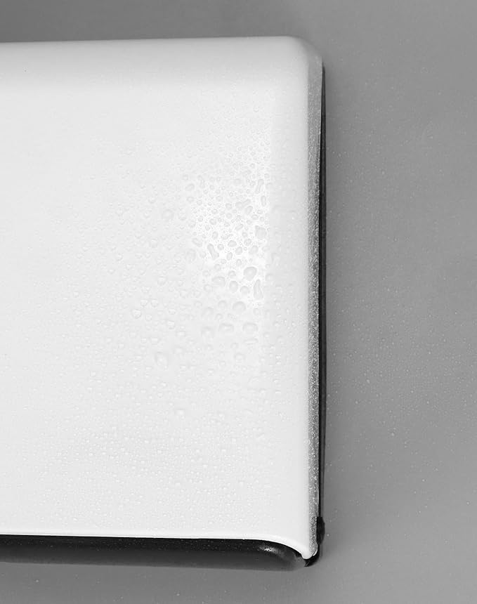 QWORK Paper Towel Dispenser Wall Mount, 2 Pack Multifold Hand Towel Dispenser, Tri-fold Commercial Hand Towel Dispenser for Bathroom, Kitchen, Office, White