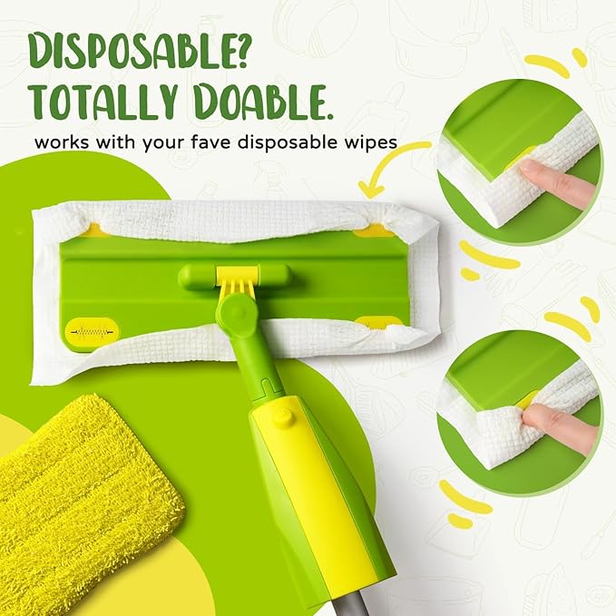 Toddler Spray Mop-Montessori Toys Mini Size Cleaning Mini Mop That Really Spray -Kid Pretend Play Toys Gift for Toddlers Girls Boys