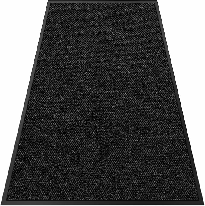 4′ x 62′ Front Door Mat Indoor Outdoor Entrance, Commercial Floor Mat Heavy Duty Dirt Trapper Entryway Doormat, Custom Size Non Slip Rubber Backing Welcome mat, Door Mat for High Traffic Area