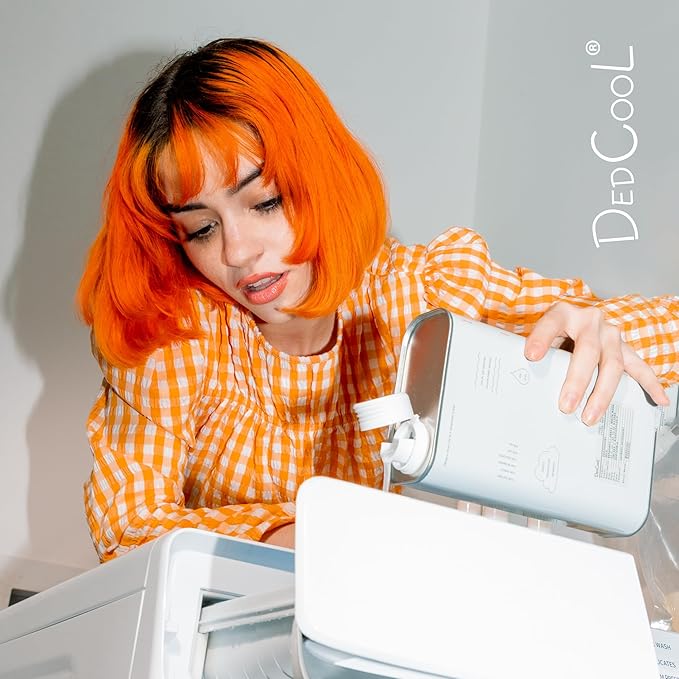 DedCool Liquid Laundry Dedtergent | 01 Taunt | Luxurious Long-Lasting Signature Scent Detergent | Effective Stain Removal | Infused with Natural Essential Oils | Non-Toxic | 60 Washes | 32 fl oz